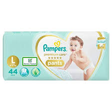 Pampers Premium Care Pants Diaper (L) - Pack of 44